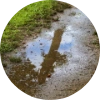 水たまりをつくりたくない